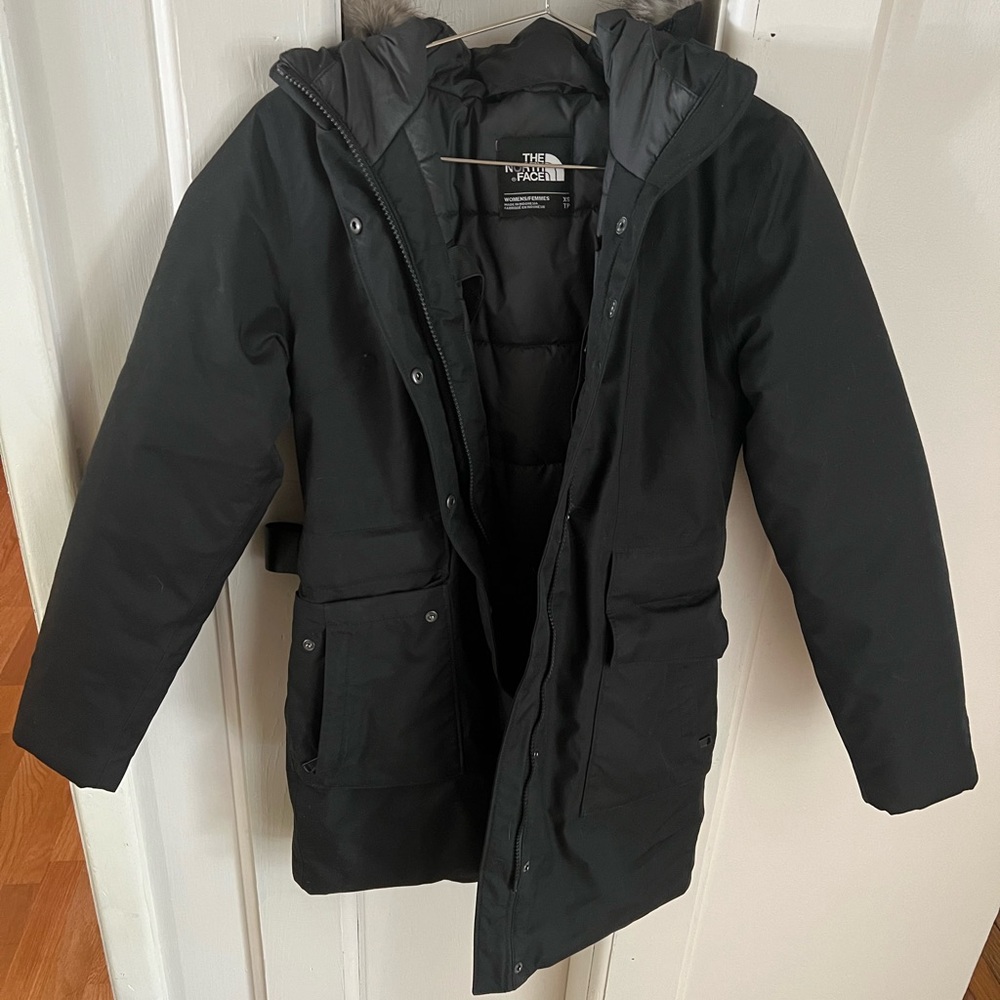 The North Face Black Parka Jacket XS
